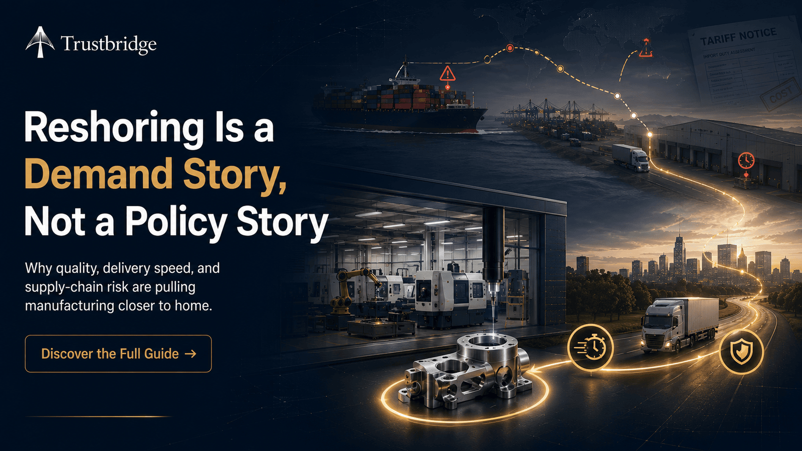 Why Are Quality Problems and Delivery Times Driving More Reshoring Decisions Than Tariffs Are?
